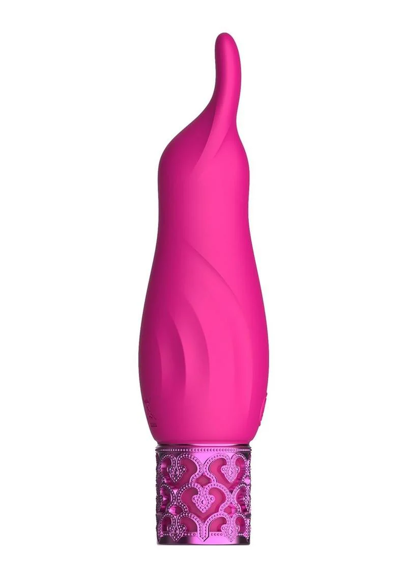Royal Gems Sparkle Silicone Rechargeable Bullet Vibrator - Image 3