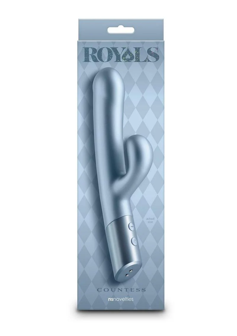 Royals Countess Rechargeable Silicone Rabbit Vibrator - Image 4