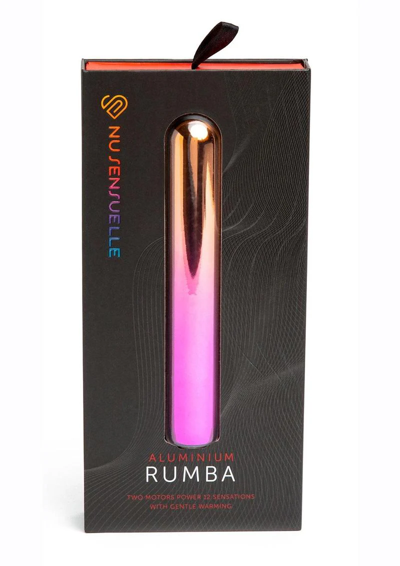 Rumba Aluminium  Rechargeable Warming Sensuelle Bullet - Image 4