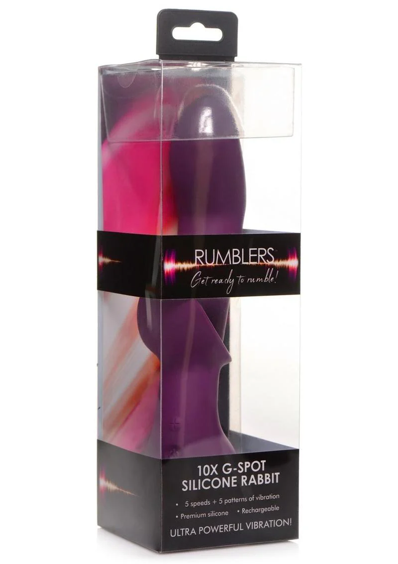Rumblers 10X G-Spot Rechargeable Rabbit Vibrator - Image 4