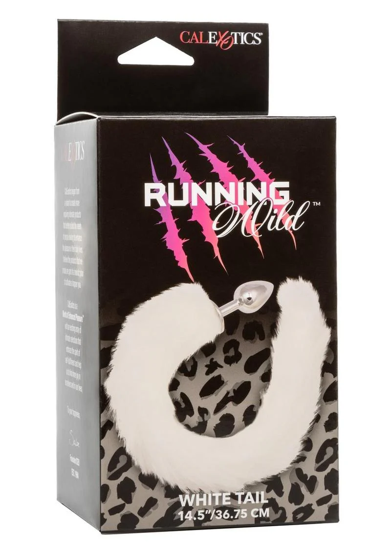 Running Wild Faux Fur Tail and Metallic Anal Plug - Image 7