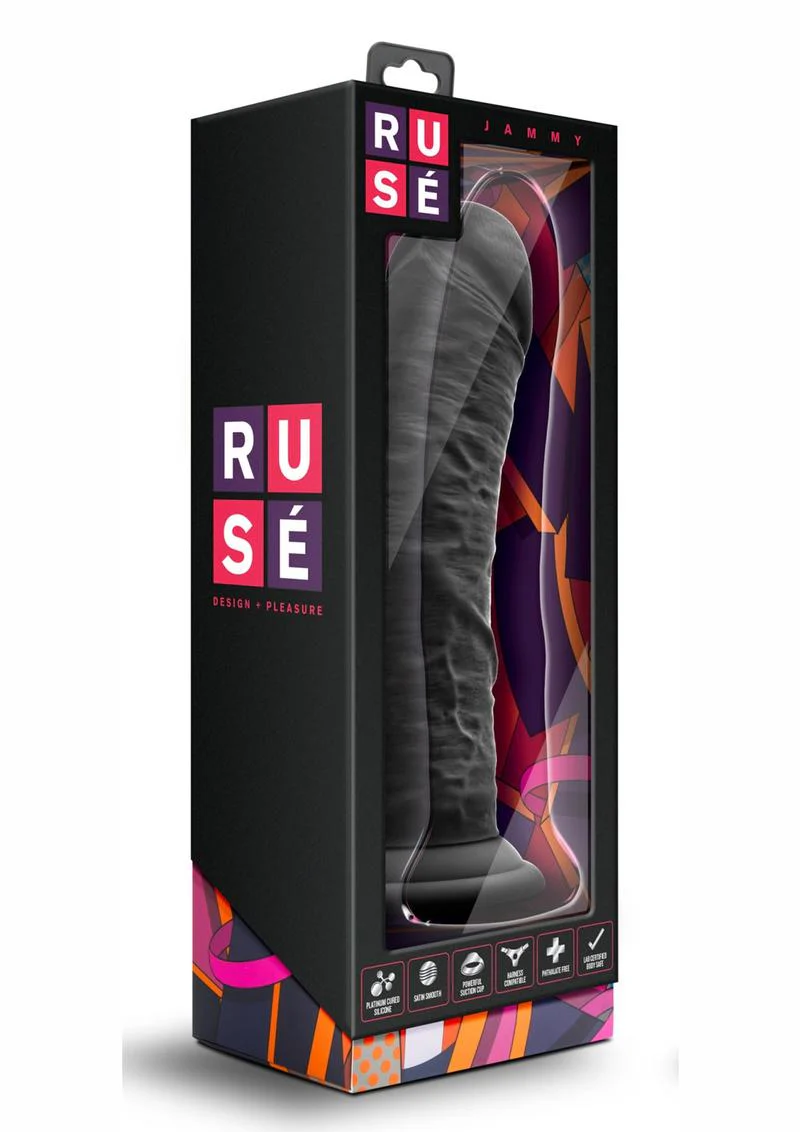 Ruse Jammy 8-Inch Silicone Dildo Realistic Design for Pleasure - Image 7