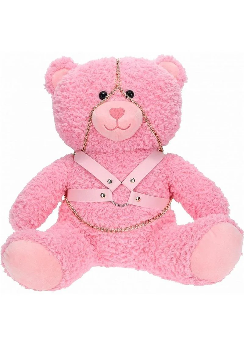 S-Line Fuzzy Pink Bear Bondage Plush - Image 2