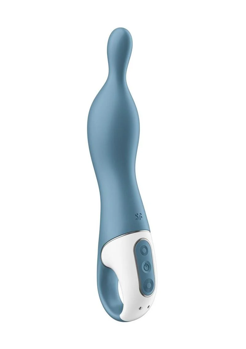 Satisfyer A-Mazing 1 Rechargeable Berry Silicone A-Spot Vibrator - Image 4