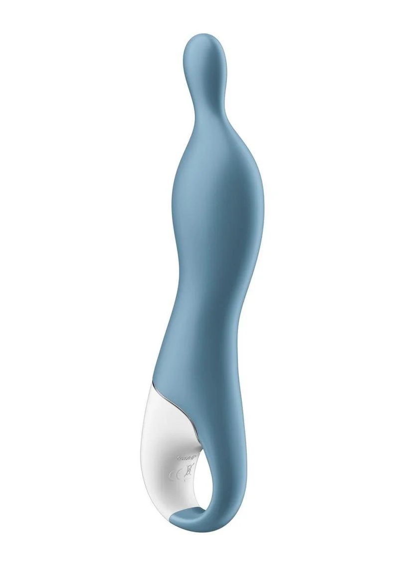 Satisfyer A-Mazing 1 Rechargeable Berry Silicone A-Spot Vibrator - Image 5