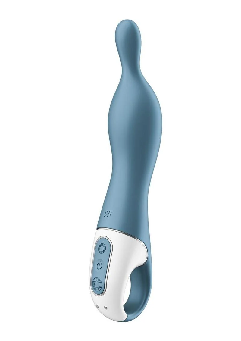 Satisfyer A-Mazing 1 Rechargeable Berry Silicone A-Spot Vibrator - Image 6