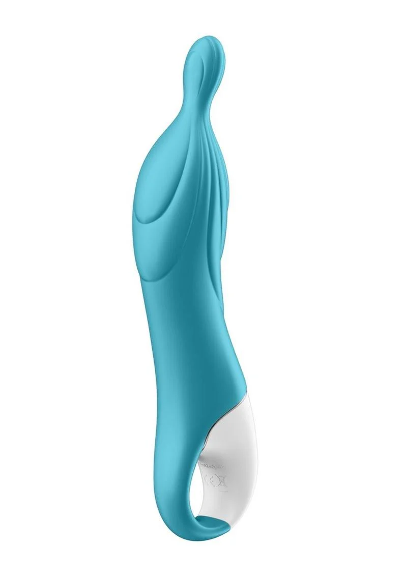 Satisfyer A-Mazing 2 Rechargeable Grey Silicone A-Spot Vibrator - Image 6
