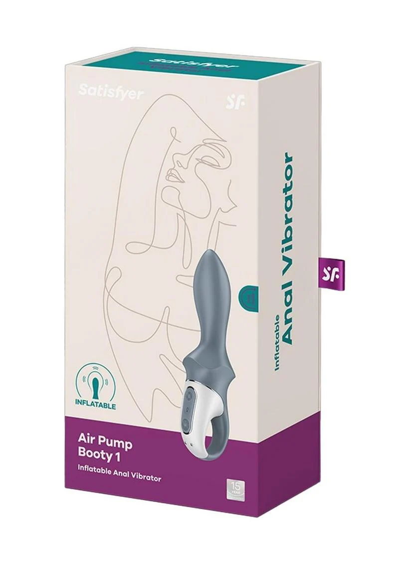 Satisfyer Air Pump Booty 1 Inflatable Anal Vibrator - Image 4
