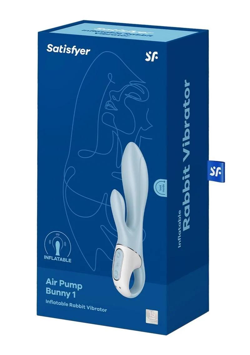Satisfyer Air Pump Bunny  Inflatable Rabbit Vibrator - Image 4