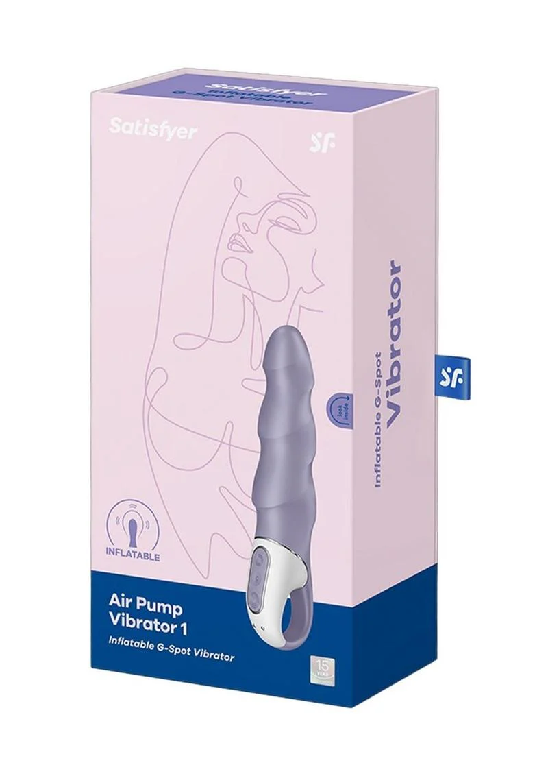 Satisfyer Air Pump Vibrator Inflatable G-Spot Vibrator - Image 4