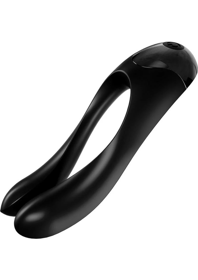Satisfyer Candy Cane Rechargeable Silicone Finger Vibrator - Image 2