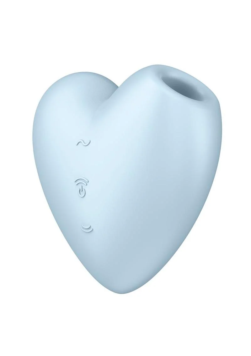 Satisfyer Cutie Heart Air Pulse Stimulator Rechargeable Clitoral Vibrator - Image 2