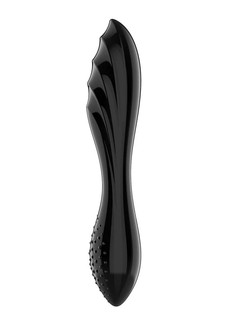 Satisfyer Dazzling Crystal Glass Hot And Cold Temperature Play Dildo - Image 4