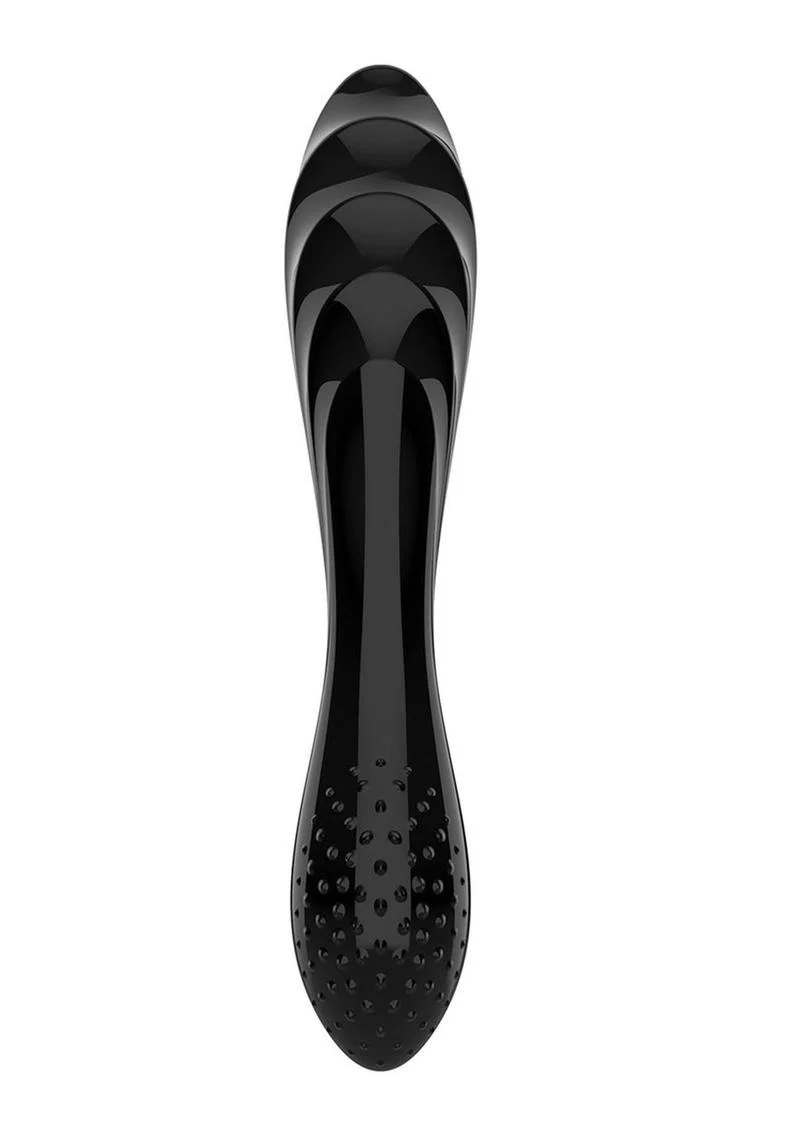 Satisfyer Dazzling Crystal Glass Hot And Cold Temperature Play Dildo - Image 6