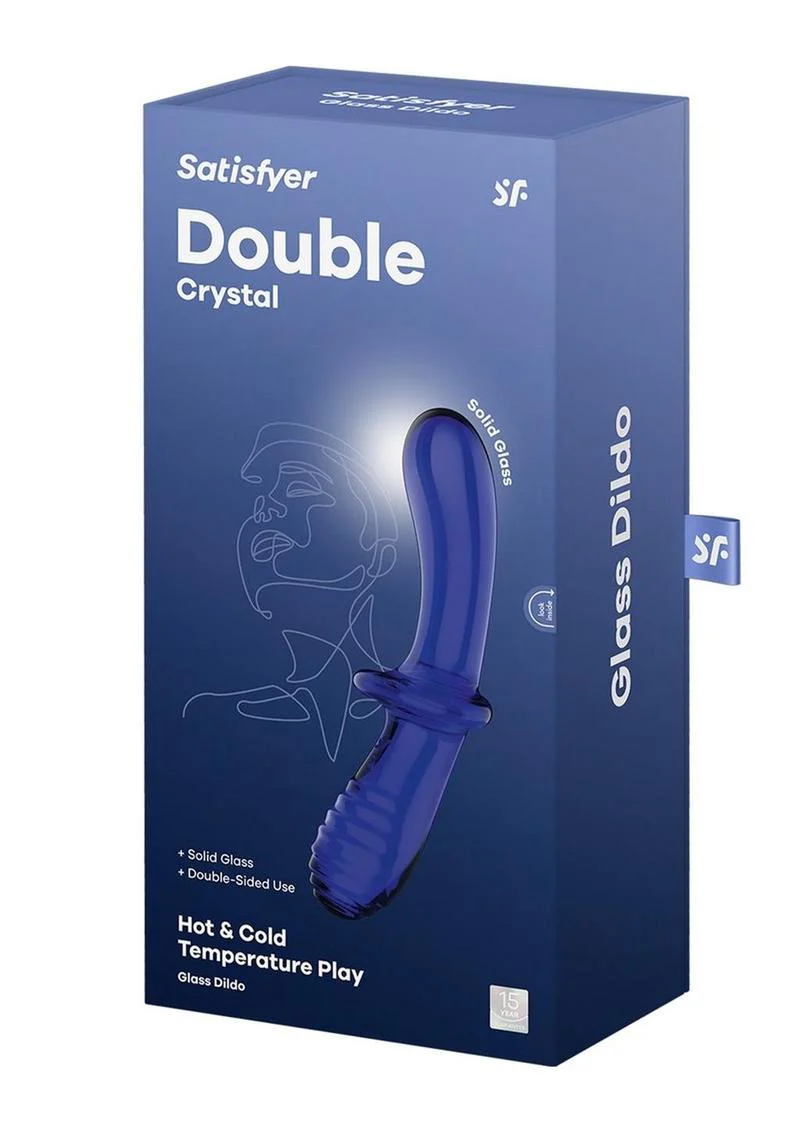 Satisfyer Double Crystal Glass With Versatile Use Dildo - Image 8