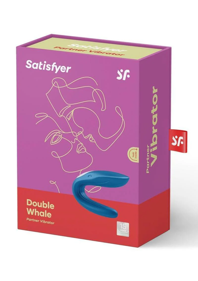 Satisfyer Double Whale Partner Couples Vibrator for Shared Pleasure - Image 4