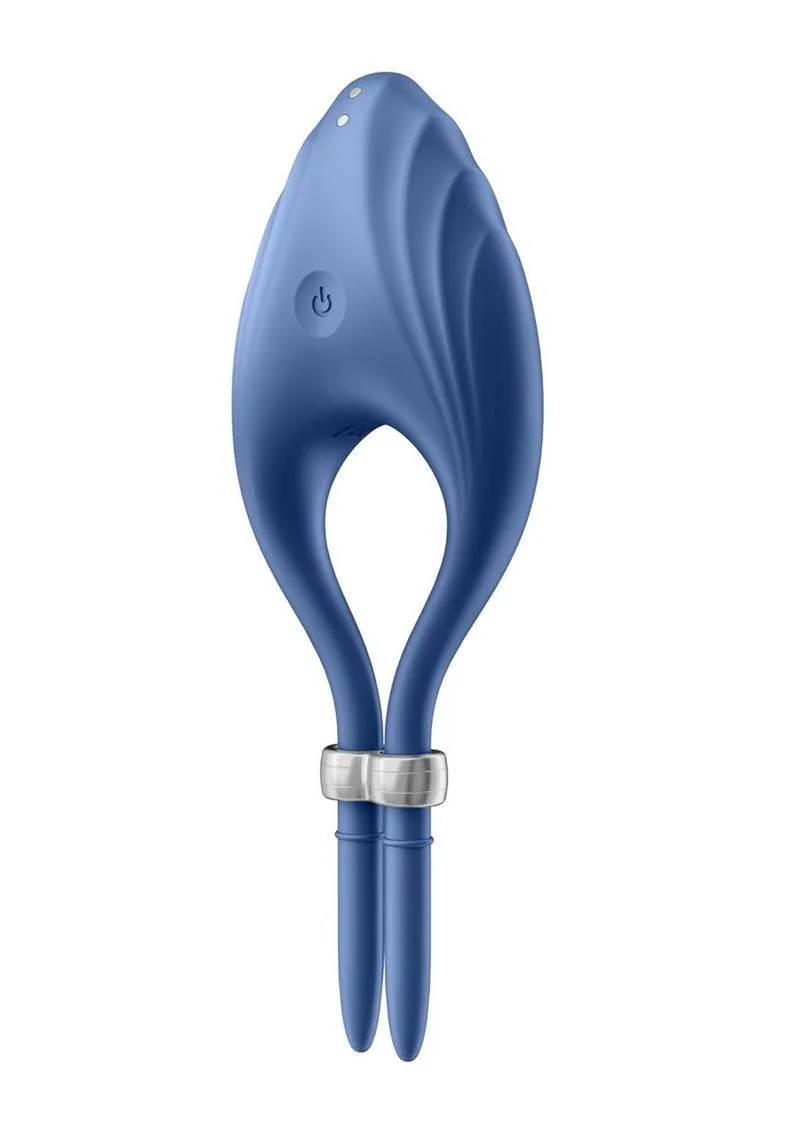Satisfyer Duelist Silicone Vibrating Adjustable Couples Cock Tie - Image 2
