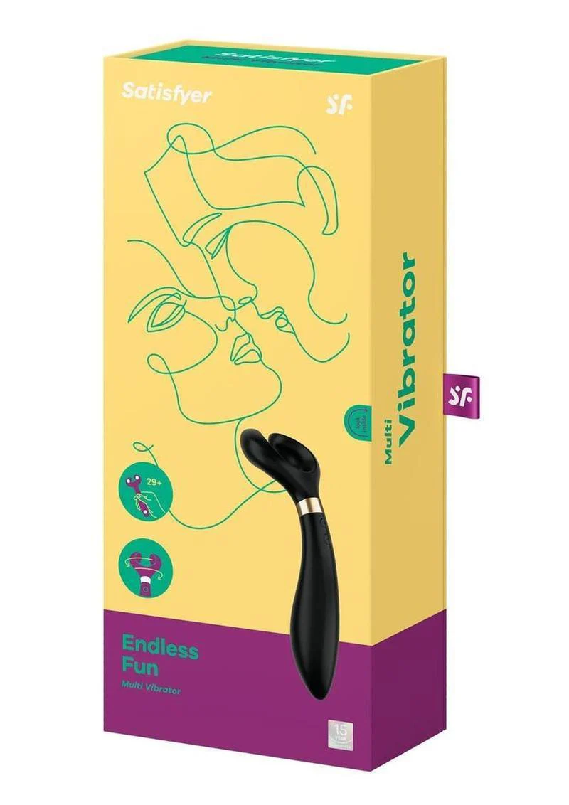Satisfyer Endless Fun Multi Silicone Dual Stimulation Vibrator - Image 6