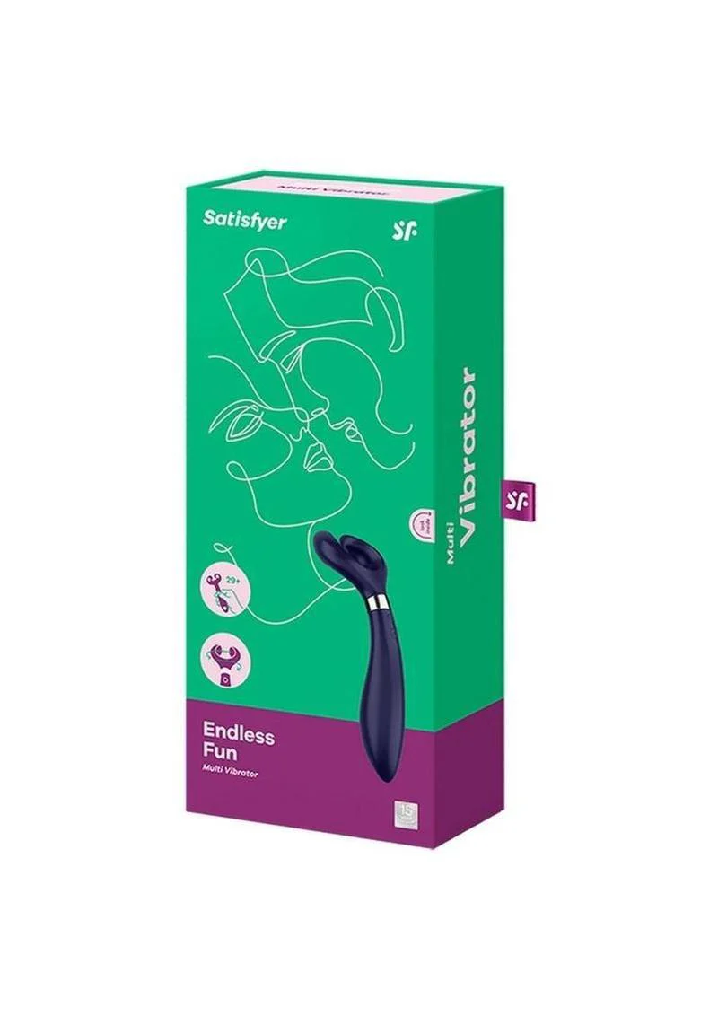 Satisfyer Endless Fun Multi Silicone Dual Stimulation Vibrator - Image 7