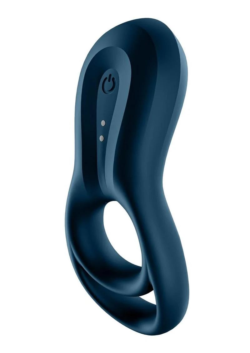 Satisfyer Epic Duo Bluetooth Silicone Vibrating Cock and Ball Ring - Image 2