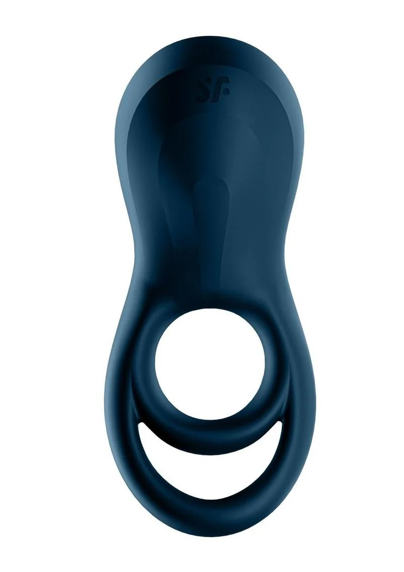 Satisfyer Epic Duo Bluetooth Silicone Vibrating Cock and Ball Ring - Image 3