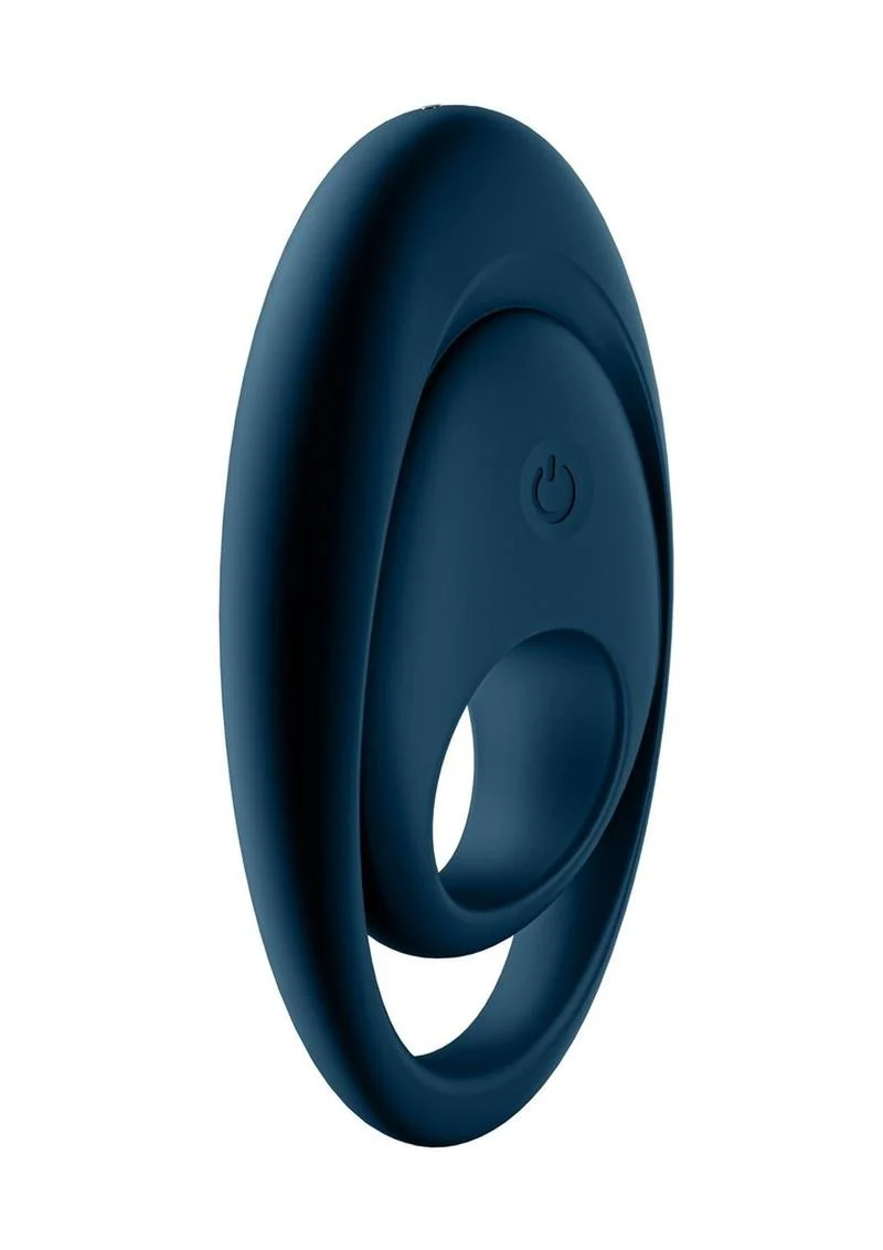 Satisfyer Glorious Duo Vibrating Silicone Cock Ring for Couples - Image 2