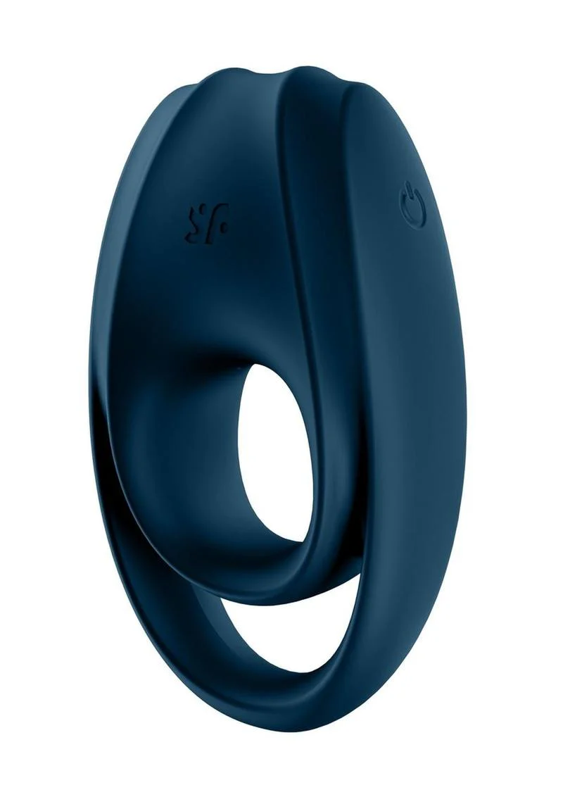 Satisfyer Glorious Duo Vibrating Silicone Cock Ring for Couples - Image 3