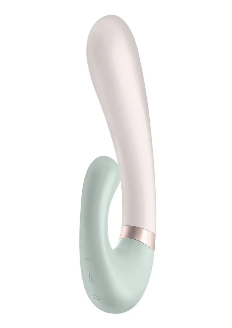 Satisfyer Heat Wave Silicone Heated Dual Stimulation Vibrator - Image 5