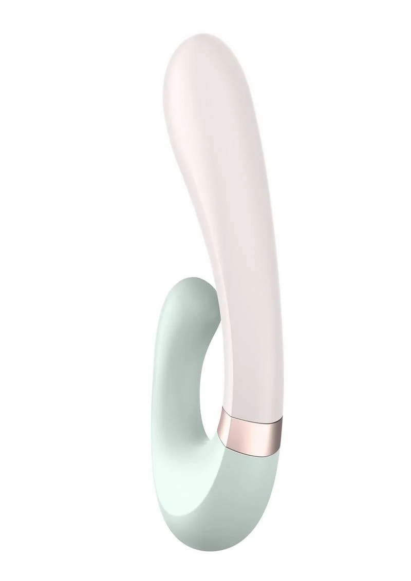 Satisfyer Heat Wave Silicone Heated Dual Stimulation Vibrator - Image 6