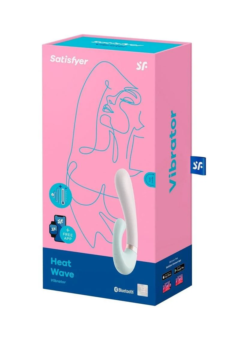 Satisfyer Heat Wave Silicone Heated Dual Stimulation Vibrator - Image 7