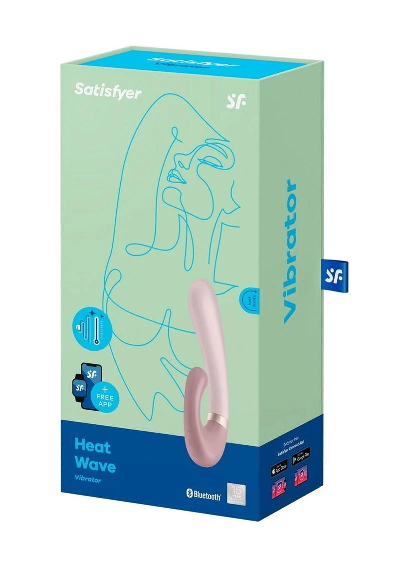 Satisfyer Heat Wave Silicone Heated Dual Stimulation Vibrator - Image 8