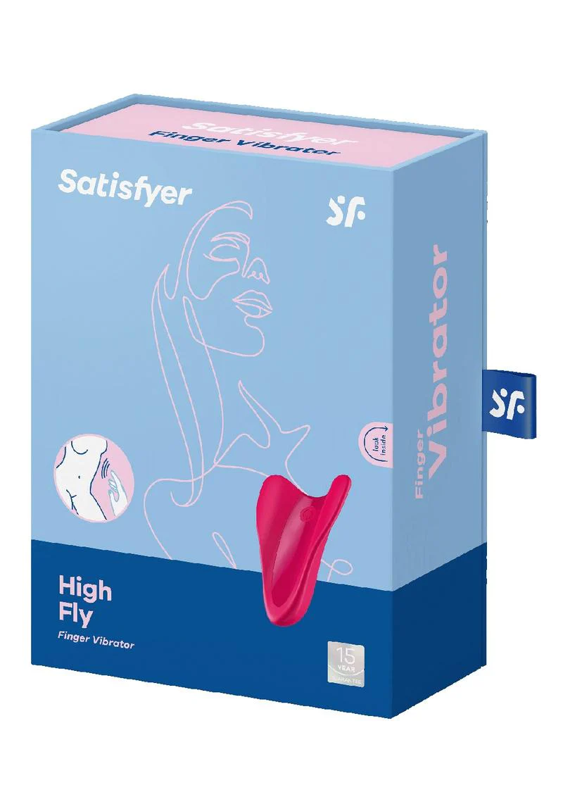 Satisfyer High Fly Rechargeable Finger Vibrator for Targeted Stimulation - Image 4