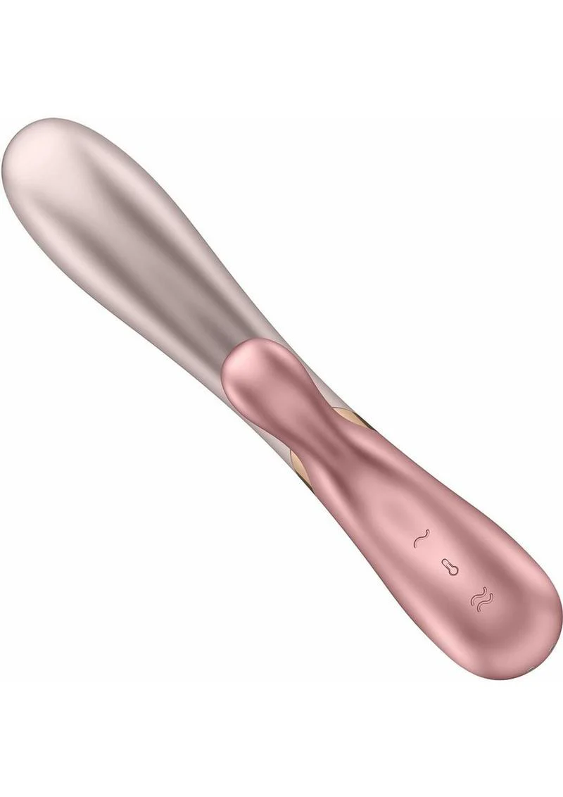 Satisfyer Hot Lover Dual Stim Vibrator Silicone with Warming Feature - Image 2