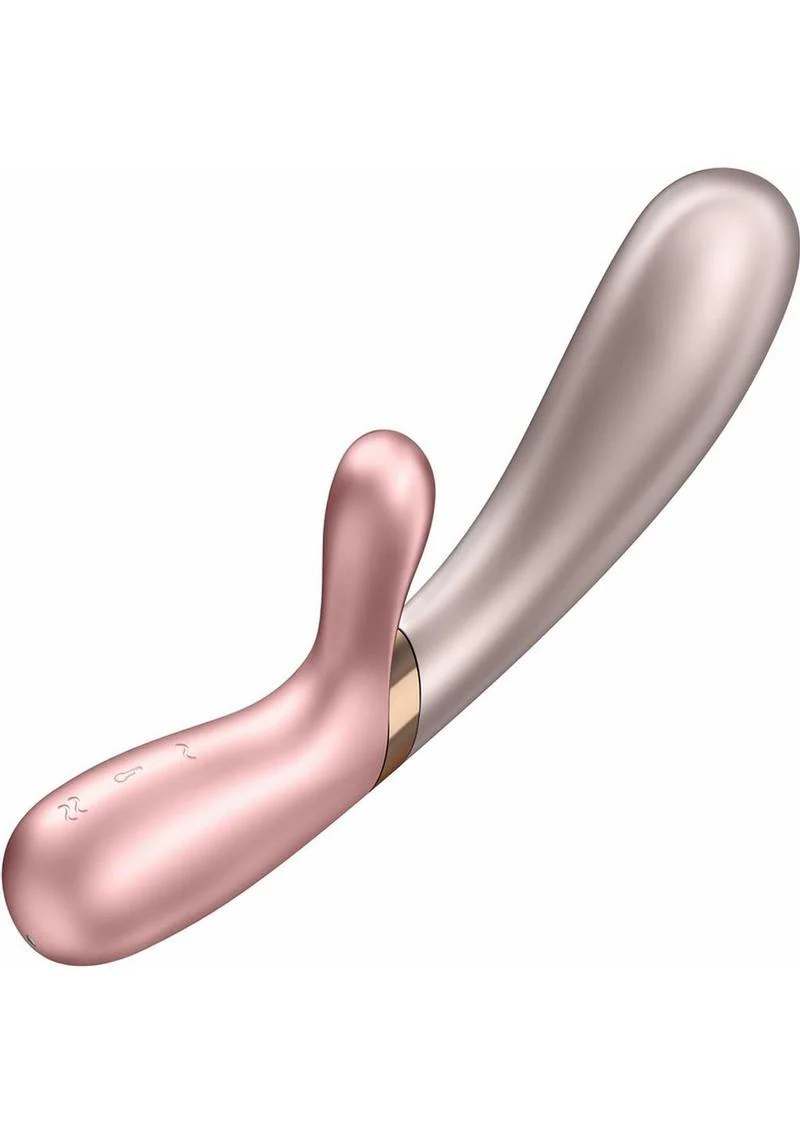Satisfyer Hot Lover Dual Stim Vibrator Silicone with Warming Feature - Image 3