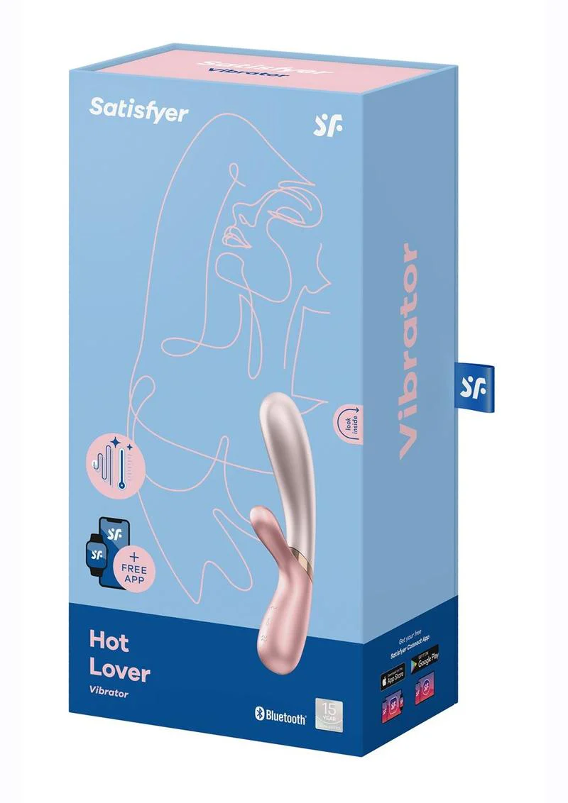 Satisfyer Hot Lover Dual Stim Vibrator Silicone with Warming Feature - Image 7