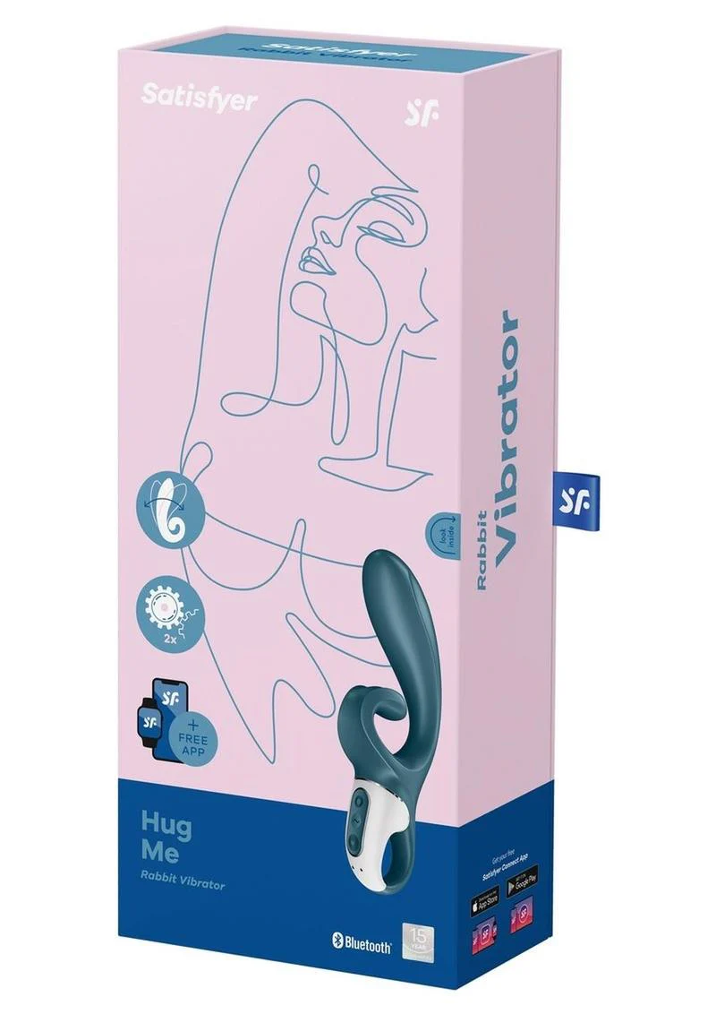Satisfyer Hug Me Silicone Rabbit Intimate Dual Vibe - Image 4