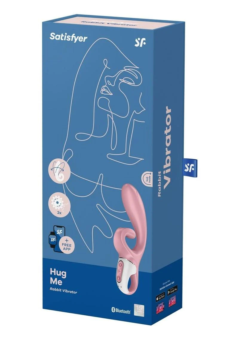 Satisfyer Hugging Me Silicone Rabbit Vibrator - Image 4
