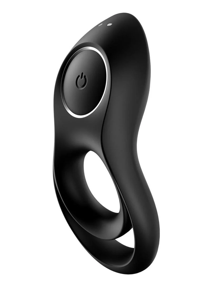 Satisfyer Legendary Duo Rechargeable Silicone Vibrating Cock - Image 2