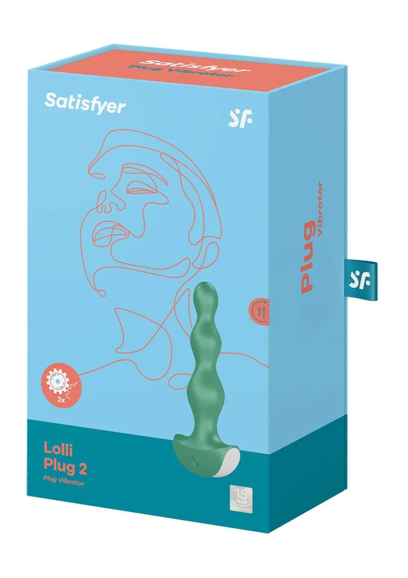 Satisfyer Lolli Beaded Vibrating Anal Plug with Dual Motors - Image 7