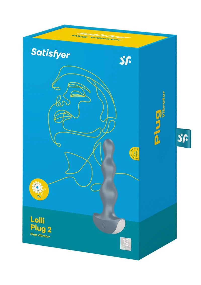 Satisfyer Lolli Beaded Vibrating Anal Plug with Dual Motors - Image 8