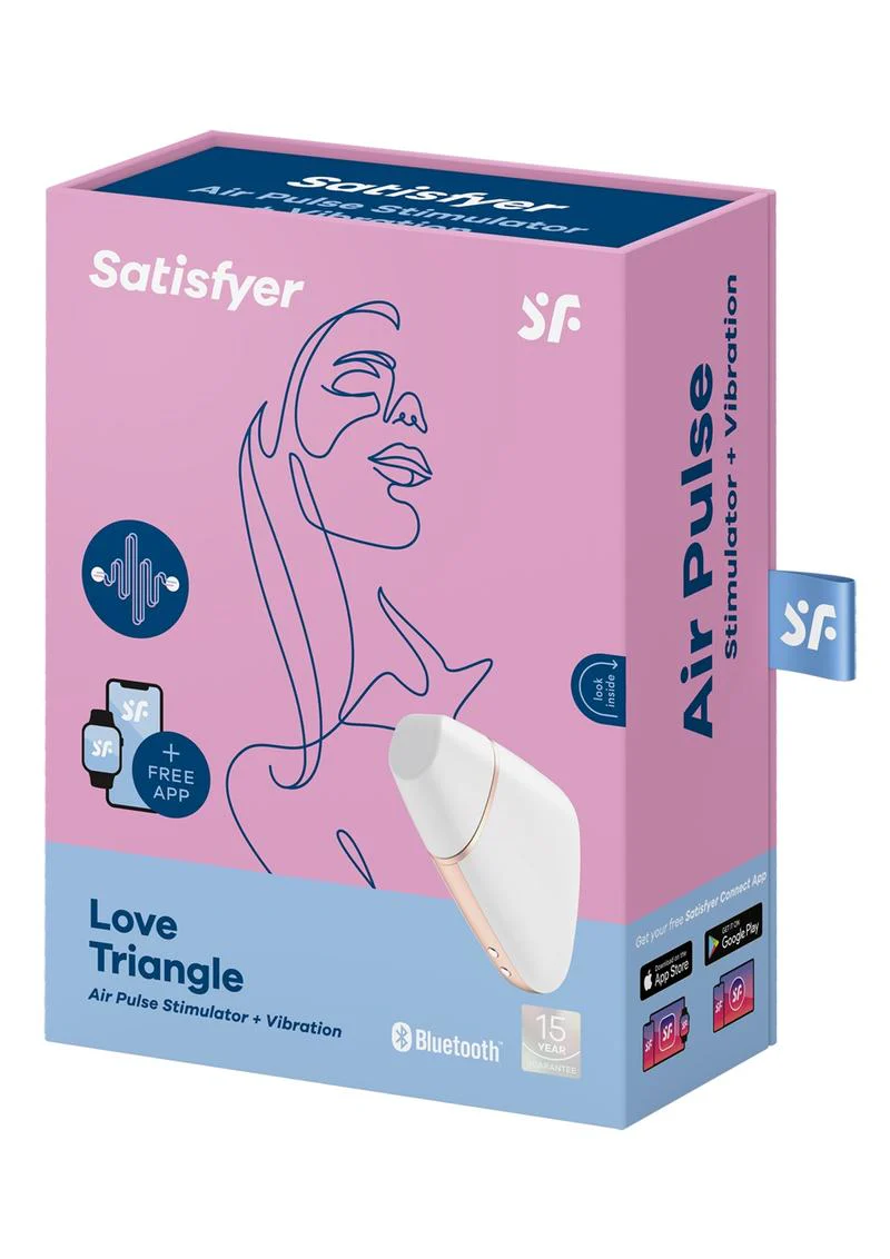 Satisfyer Love Triangle Air Pulse Stimulator + Vibration - Image 7