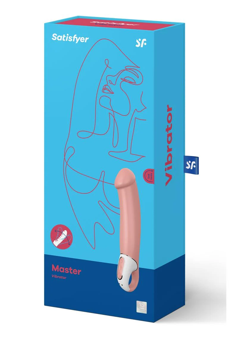 Satisfyer Master Vibrator - Waterproof Female Stimulator - Image 4
