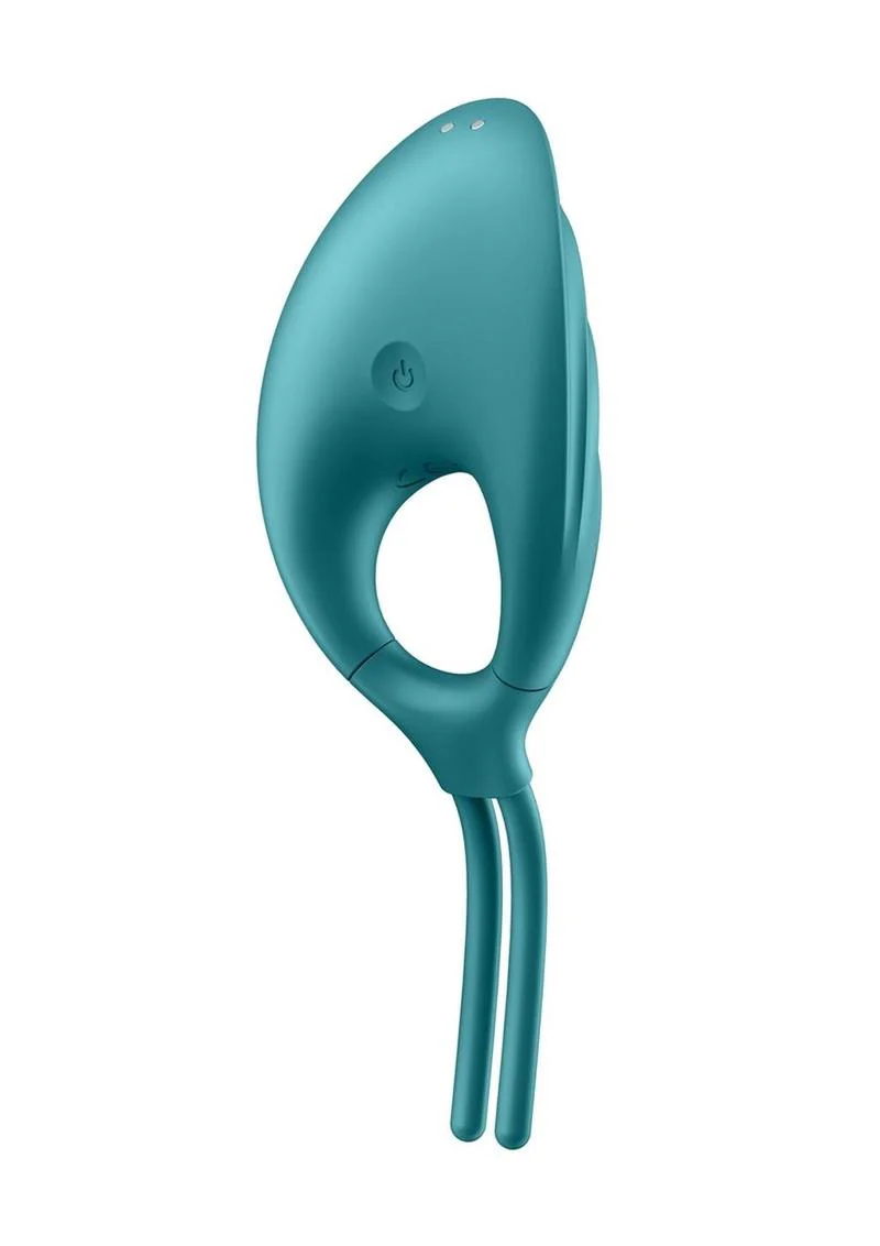 Satisfyer Men Swordsman Silicone Rechargeable And Waterproof Ring - Image 7