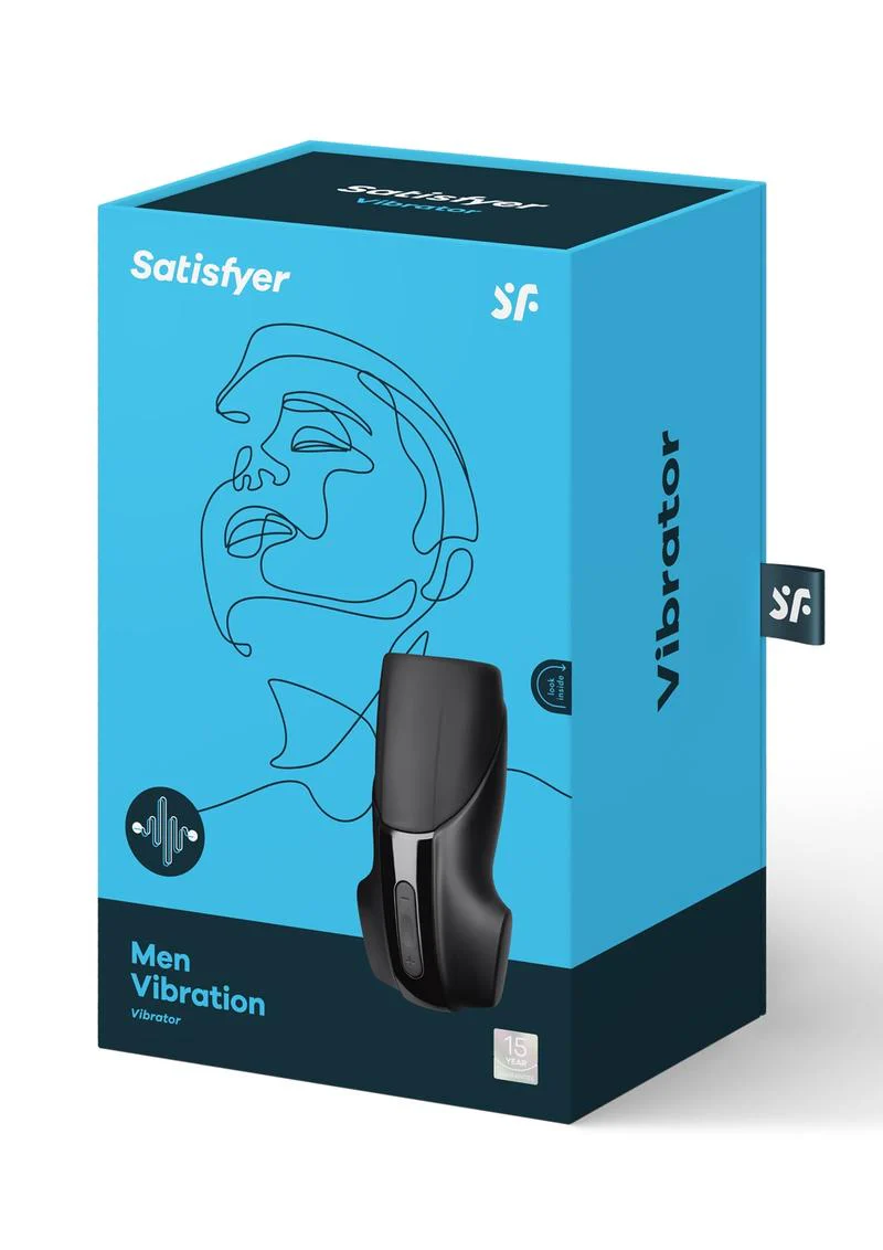 Satisfyer Men Vibration USB Rechargeable Masturbator - Image 4