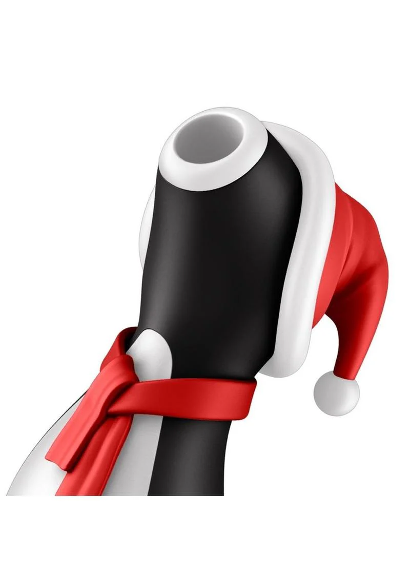 Satisfyer Penguin Holiday Edition Silicone Rechargeable Clitoral Stimulator - Image 2