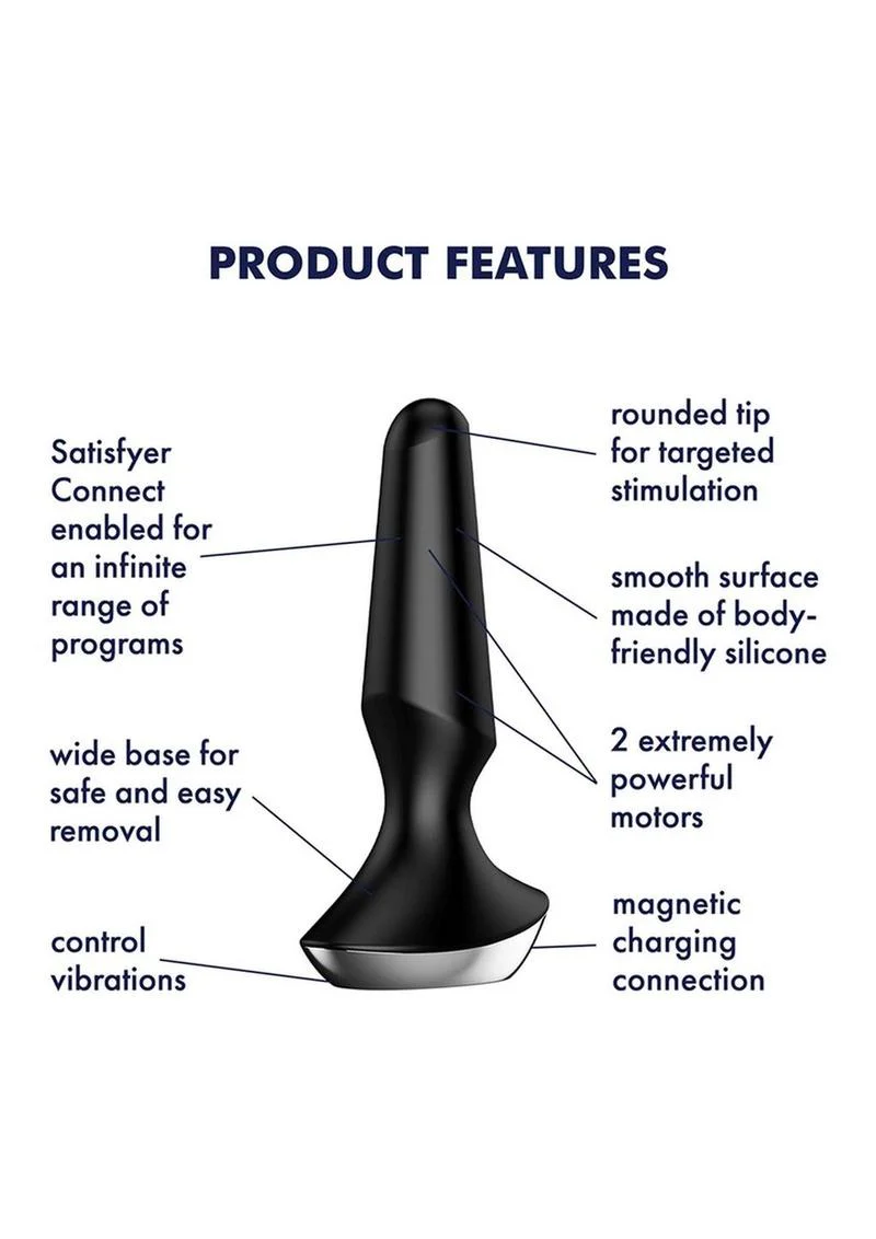 Satisfyer Plug-ilicious 2 Anal Vibrating Plug - Image 3
