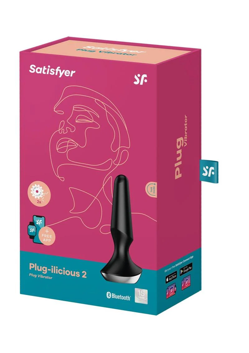 Satisfyer Plug-ilicious 2 Anal Vibrating Plug - Image 4