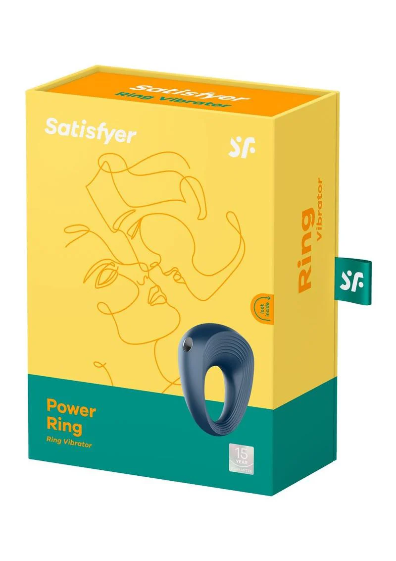 Satisfyer Power And Silicone Magnetic Recharge Couples Cock Ring - Image 3