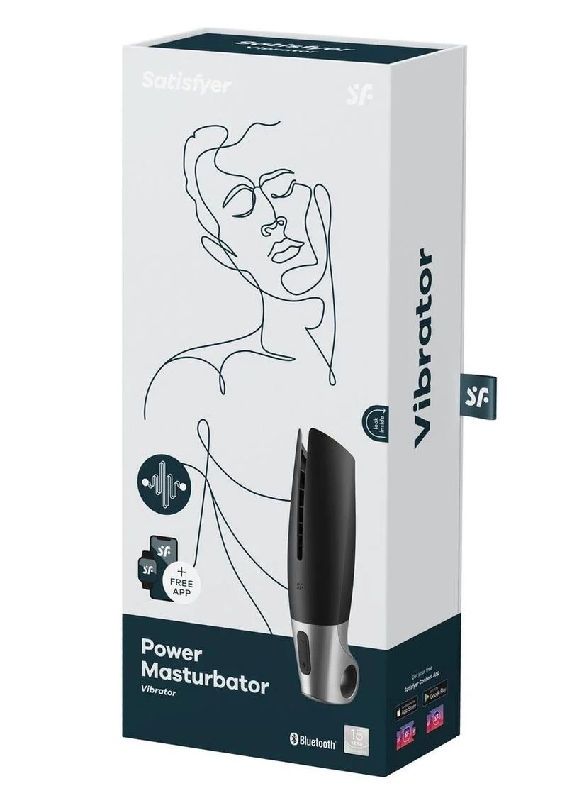 Satisfyer Power Masturbator Rechargeable Silicone Stroker - Image 4