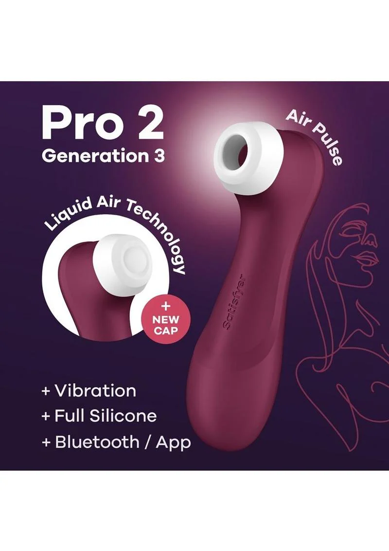 Satisfyer Pro 2 Generation 3 Air Pulse Vibrator - Image 2